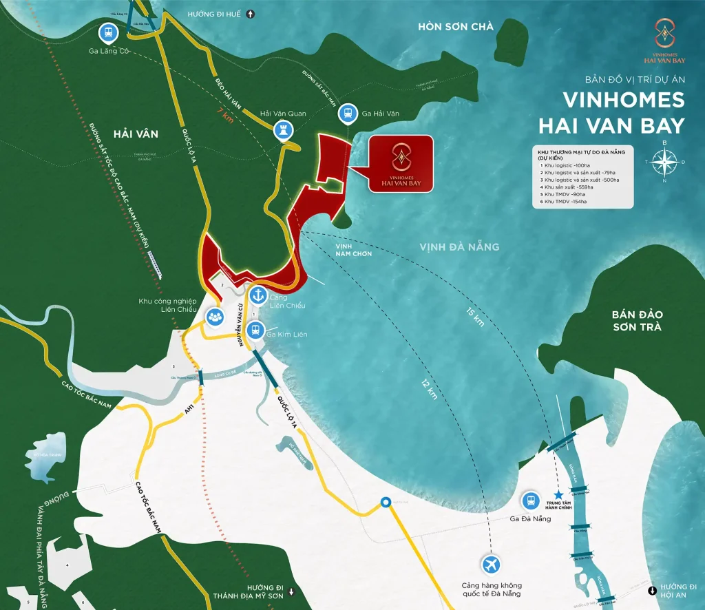 Vị trí Vinhomes Làng Vân tọa lạc tại phường Hòa Hiệp Bắc, quận Liên Chiểu, TP. Đà Nẵng Vị trí Vinhomes Làng Vân tọa lạc tại phường Hòa Hiệp Bắc, quận Liên Chiểu, TP. Đà Nẵng