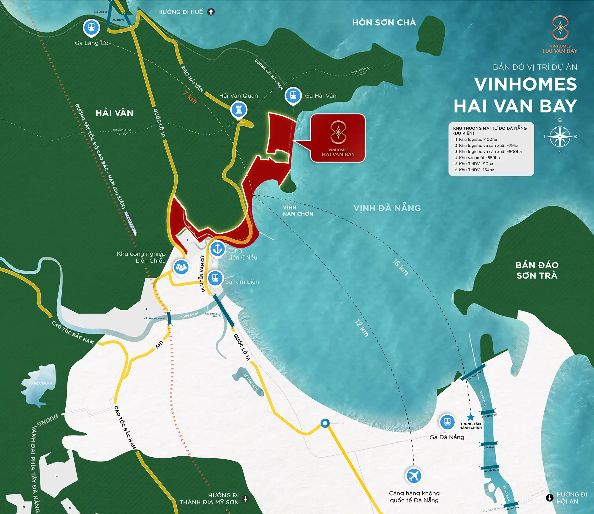 Vinhomes Làng Vân sở hữu vị thế độc bản "Tựa sơn hướng thủy" hiếm có.