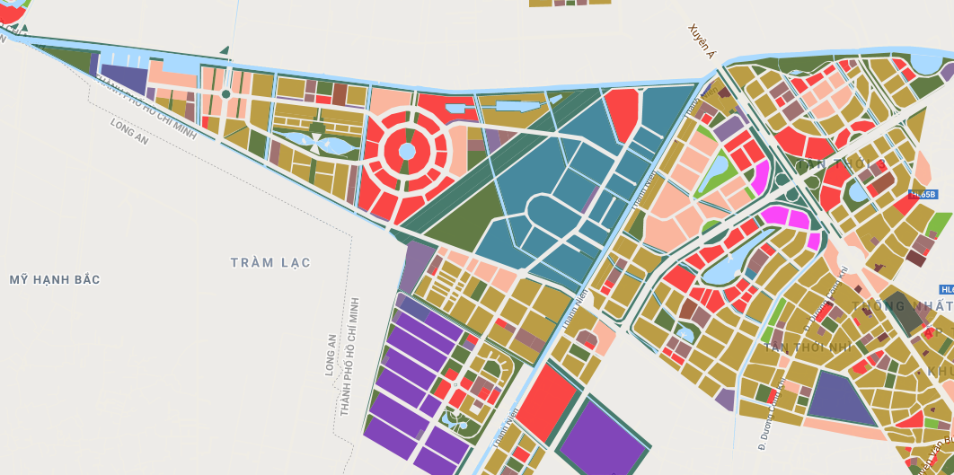 Quy Hoạch Các Phân Khu Vinhomes Hóc Môn
